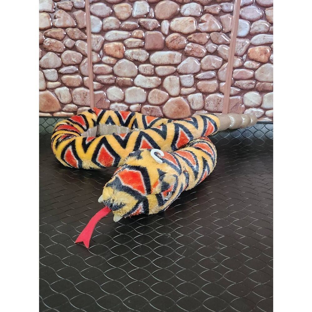 Aurora® Playful Snake Diamond Back Rattle Snake Stuffed Animal #A44